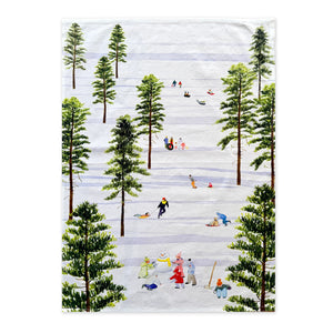 Snowman Tea Towel