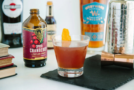 Spiced Cranberry Syrup