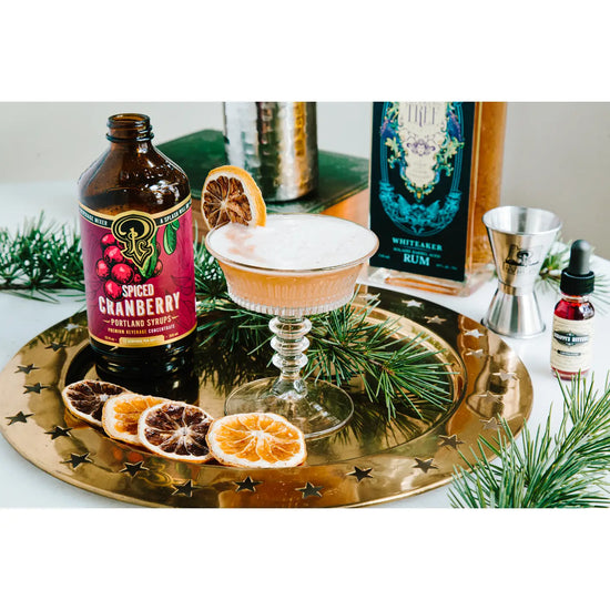Spiced Cranberry Syrup