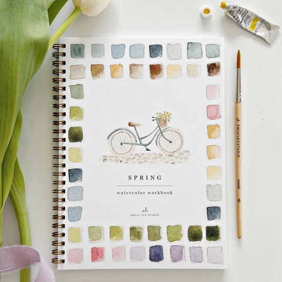 Spring Watercolor Workbook
