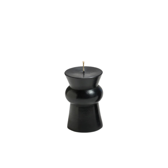 Squat Pillar Taper Candle