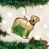 Standing Yellow Lab Ornament