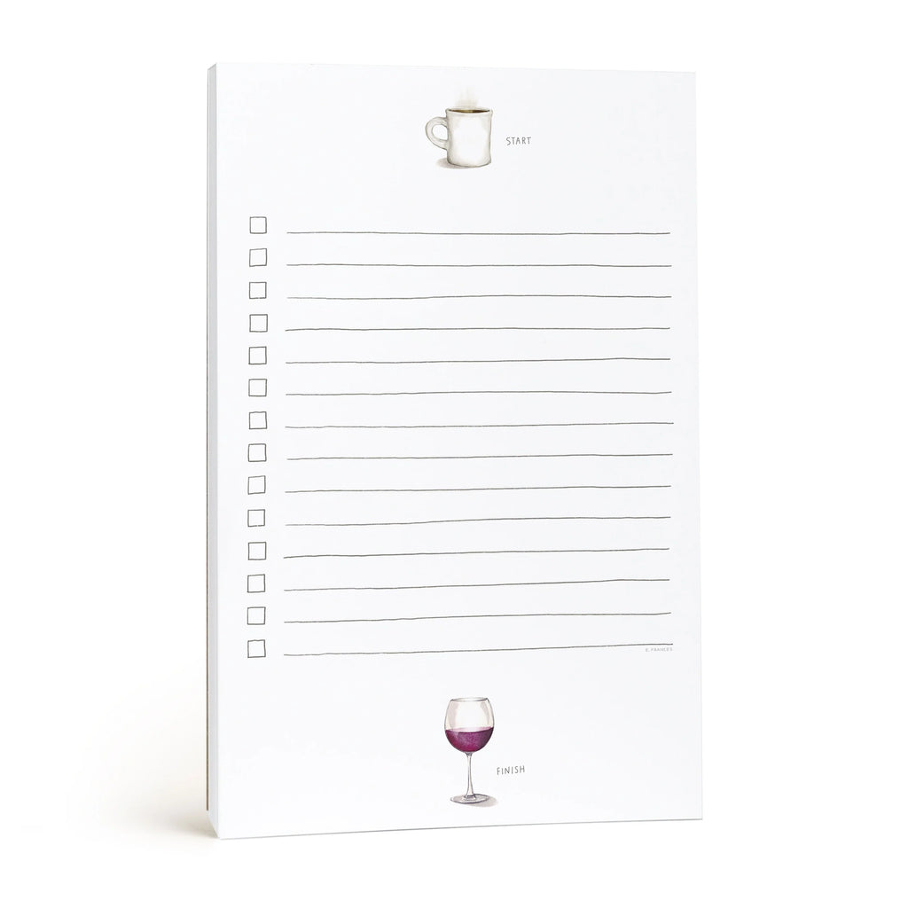 Start & Finish Notepad – Red Barn Mercantile - Old Town Alexandria