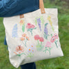 Stitch Your Own Flowers Tote