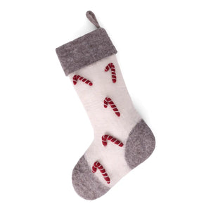 Candy Cane Stocking