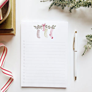 Christmas Stockings Notepad