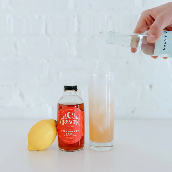 Strawberry Basil Simple Syrup