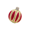 Stripe Ornament Ball Dog Toy