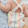 Stripes Away Rainbow Criss Cross One-Piece
