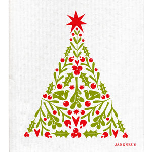 Swedish Dishcloth - Christmas Tree