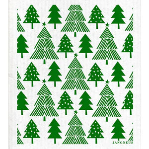 Swedish Dishcloth - Christmas Forest