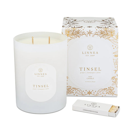 LINNEA Tinsel Candle