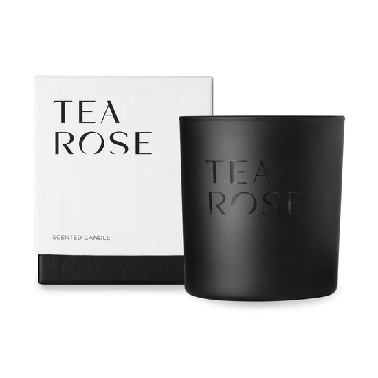 Tea Rose Scented Candle