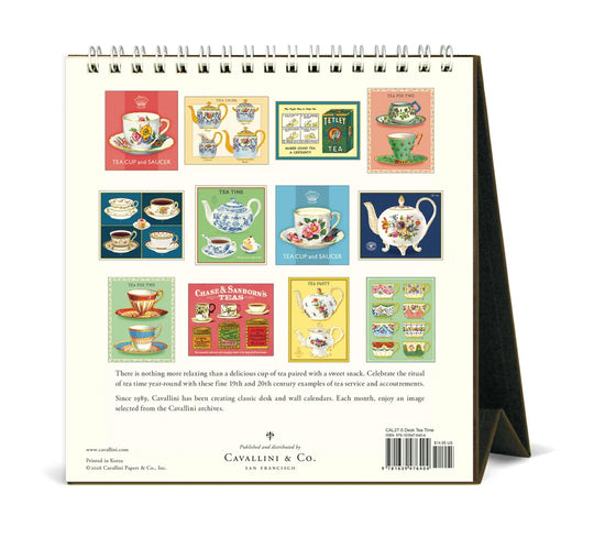 Tea Time Desk Calendar
