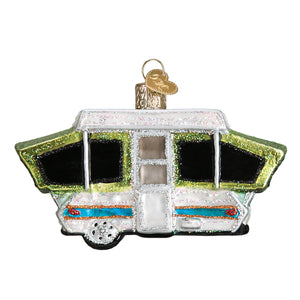 Tent Camper Ornament