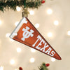 Univ of Texas Pennant Ornament