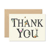 Thank You Floral Card