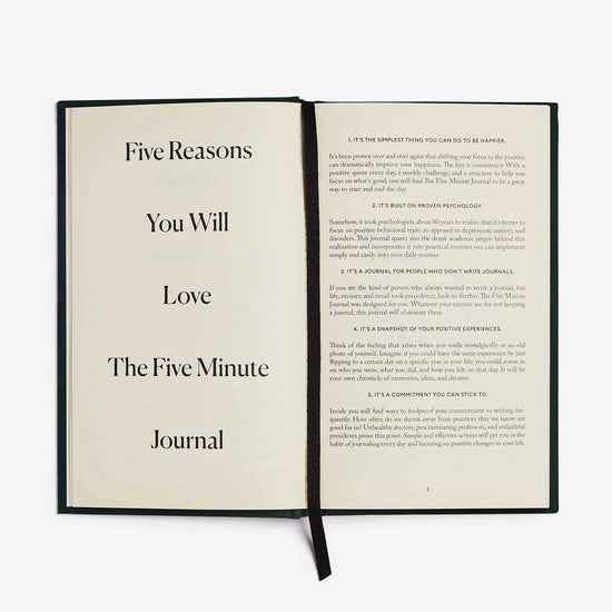 The Five Minute Journal