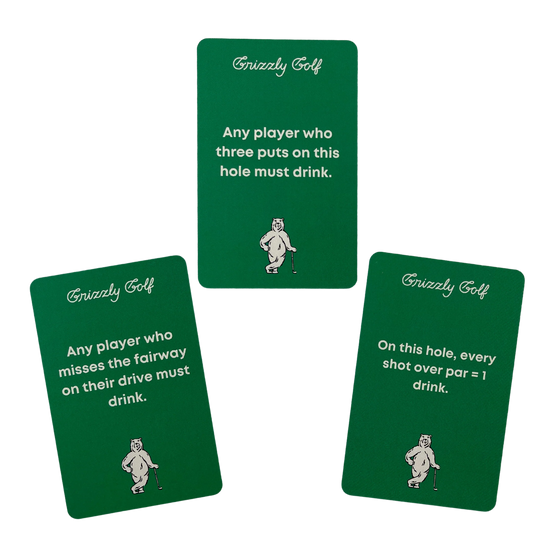 THE GAME: On Course Golf Drinking Game