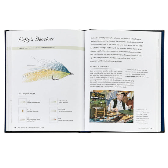 The History of Fly Fishing in Fifty Flies | Leather Edition