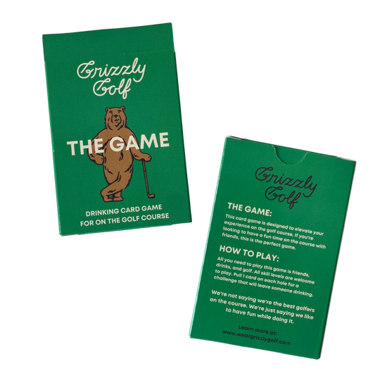 THE GAME: On Course Golf Drinking Game