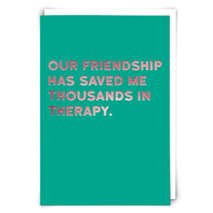 Therapy Card