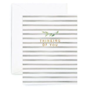 Thinking of You Stripes Card