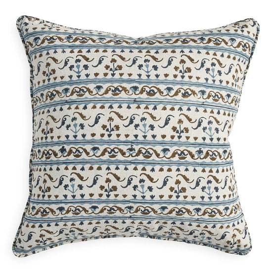 Toulouse Tobacco Linen Pillow