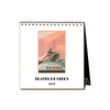 2027 Travel Posters Desk Calendar
