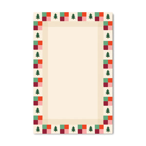Tree Quilt Notepad