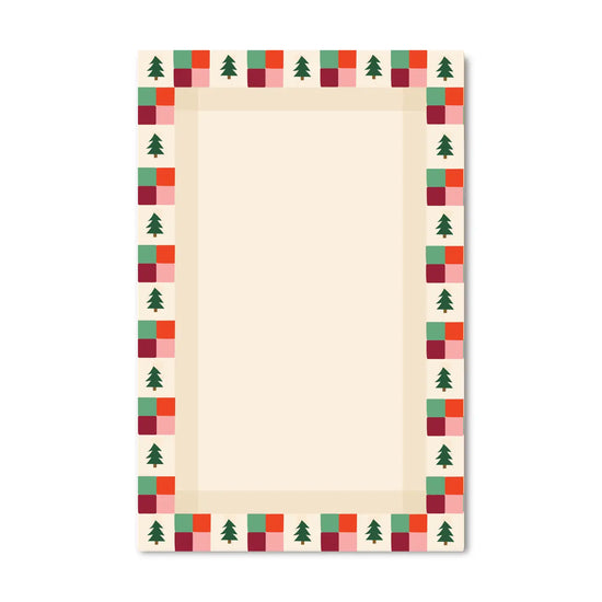 Tree Quilt Notepad