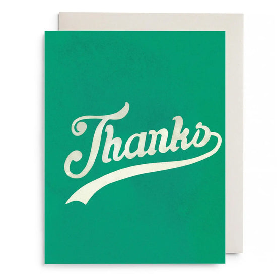 Varsity Thanks Card