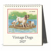 2027 Dogs Desk Calendar