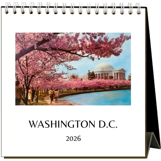 2026 Washington DC Desk Calendar