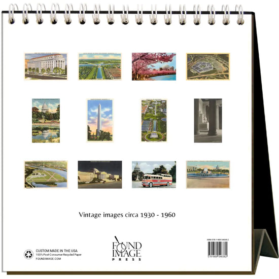 2026 Washington DC Desk Calendar