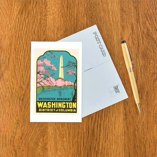 Washington Monument Postcard