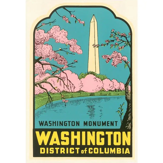 Washington Monument Postcard