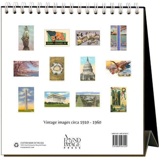 2027 Washington DC Desk Calendar