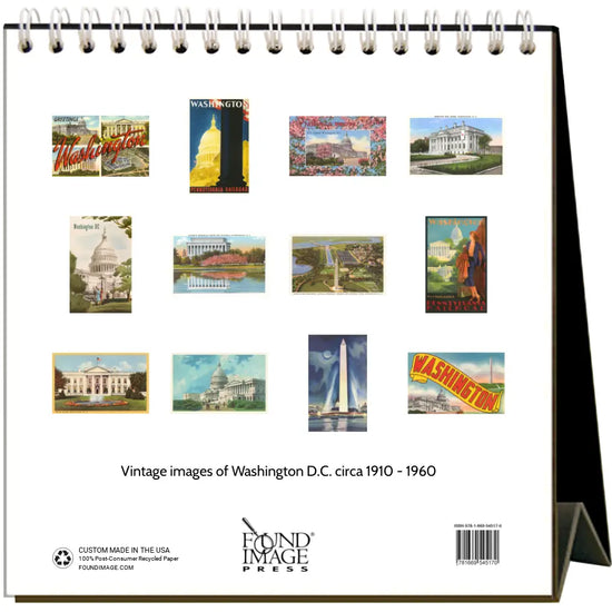 2025 Washington DC Desk Calendar