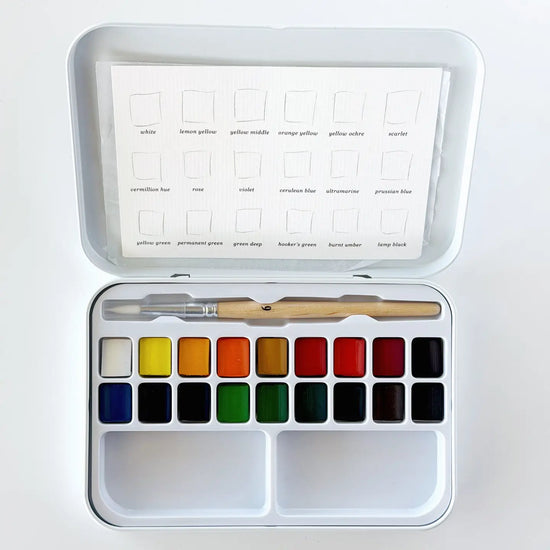 Watercolor Paint Set Box