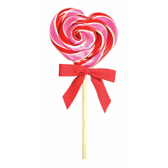 Wild Cherry Heart Lollipop