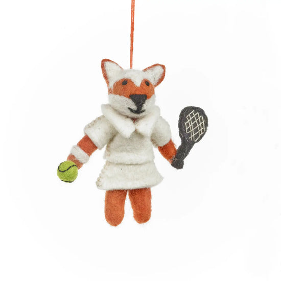 Wimbledon Fox Ornament