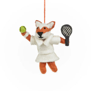 Wimbledon Fox Ornament