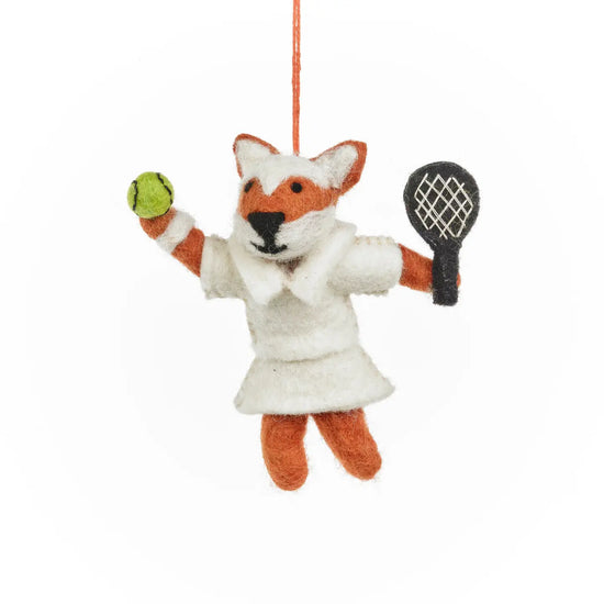 Wimbledon Fox Ornament