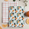 Winter Citrus Tea Towel