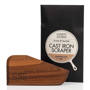 Cast Iron Wood Pan Scraper