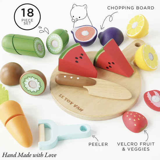 Wood Veggies Set