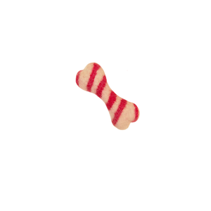 Small Candy Cane Dog Toy