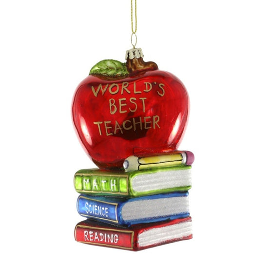 World's Best Teacher Ornament