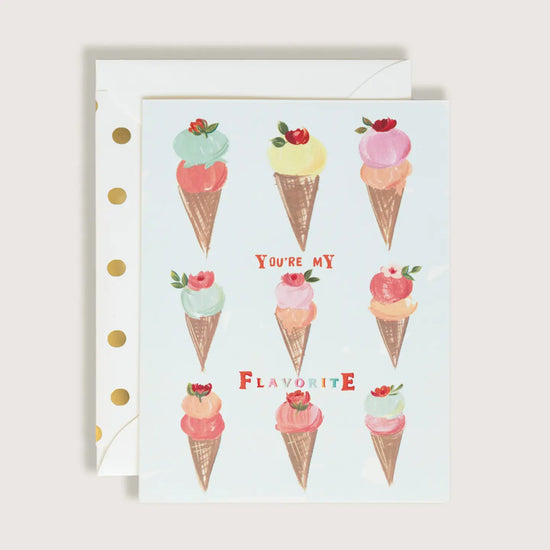 You're My Flavorite Card
